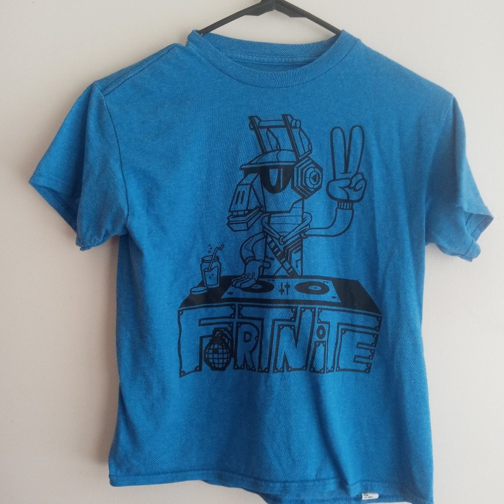 Fortnite Boys " DJ Yonder" Graphic Short Sleeve Shirt